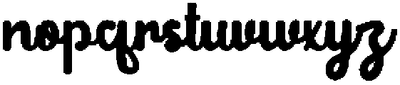Mochise otf (400) Font LOWERCASE