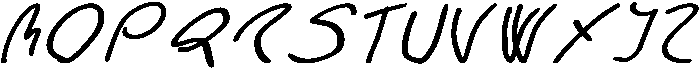 Mocka otf (700) Font UPPERCASE