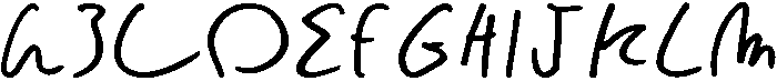 Mocka otf (700) Font UPPERCASE