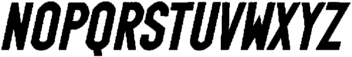 Mockclays Italic otf (400) Font UPPERCASE
