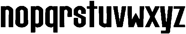 Mockclays otf (400) Font LOWERCASE
