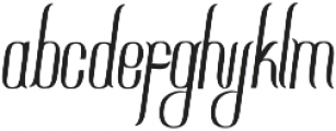 Mockingbird Script otf (400) Font LOWERCASE