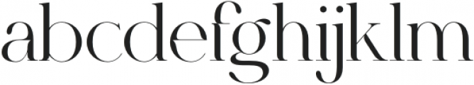 Mocktaile Typeface Regular otf (400) Font LOWERCASE