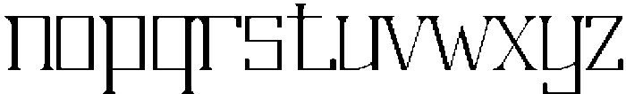 Mocnelle otf (400) Font LOWERCASE