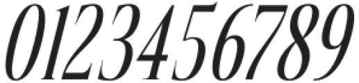 Mocnetla Italic otf (400) Font OTHER CHARS