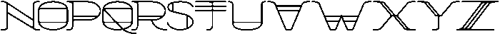 Moctra Display otf (400) Font UPPERCASE