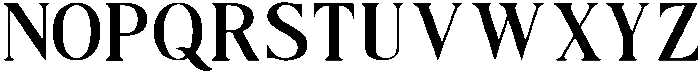 Modeal Regular otf (400) Font LOWERCASE