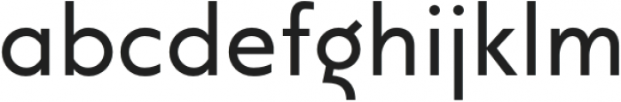 Modeco-Regular otf (400) Font LOWERCASE