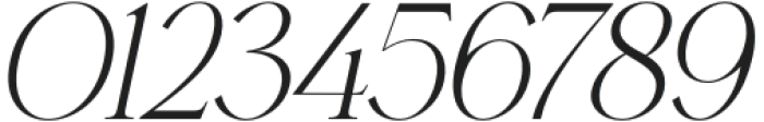 Modelista ExtraLight Italic otf (200) Font OTHER CHARS