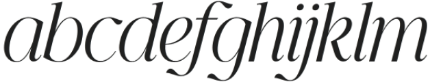 Modelista Medium Italic otf (500) Font LOWERCASE