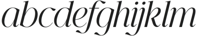 Modelista SemiBold Italic otf (600) Font LOWERCASE