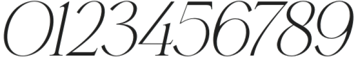 Modelista Thin Italic otf (100) Font OTHER CHARS