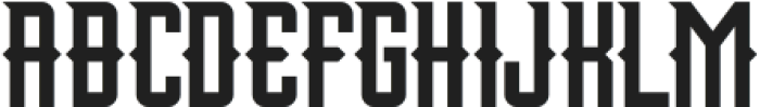 ModeraSport-Regular otf (400) Font UPPERCASE