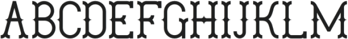 Modern Circus Font Regular otf (400) Font LOWERCASE