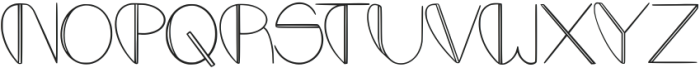Modern Deco ttf (400) Font UPPERCASE