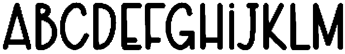 Modern Design Regular otf (400) Font UPPERCASE