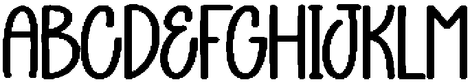 Modern Digital Regular otf (400) Font UPPERCASE