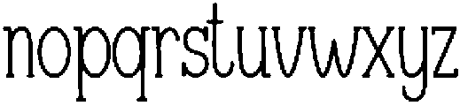 Modern Farmhouse Regular otf (400) Font LOWERCASE
