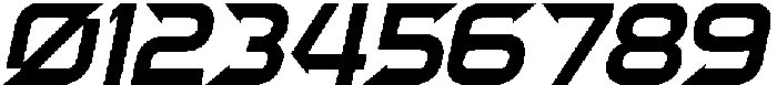Modern Future Italic Italic otf (400) Font OTHER CHARS