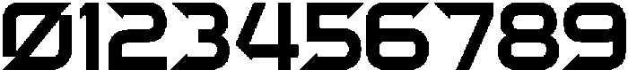 Modern Future Regular otf (400) Font OTHER CHARS