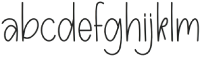 Modern Handwriting Regular otf (400) FONT