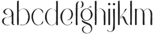 Modern Heritage Display Rough otf (400) Font LOWERCASE