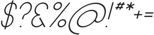 Modern Heritage Narrow Italic2 otf (400) Font OTHER CHARS