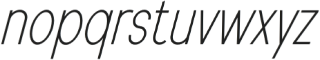 Modern Heritage Narrow Italic2 otf (400) Font LOWERCASE