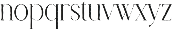 Modern Heritage Serif  Rough otf (400) Font LOWERCASE