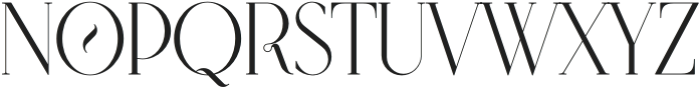 Modern Heritage Serif otf (400) Font UPPERCASE