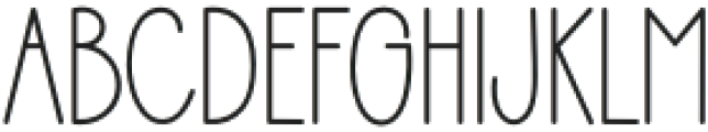 Modern Minimalist Regular otf (400) FONT