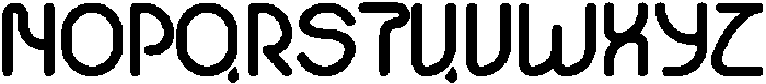 Modern Royale Regular otf (400) Font LOWERCASE