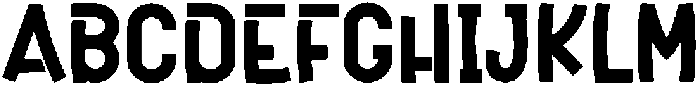 Modern School Regular otf (400) Font UPPERCASE