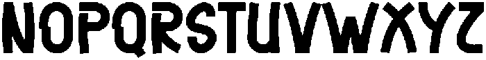 Modern School Regular otf (400) Font UPPERCASE