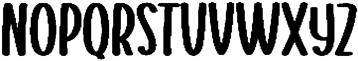 Modern Whimsical Regular otf (400) Font LOWERCASE