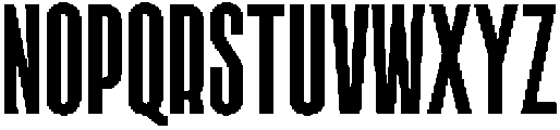 Modern otf (400) Font LOWERCASE