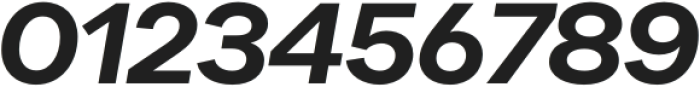 Moderna Grotesque Bold It otf (700) Font OTHER CHARS