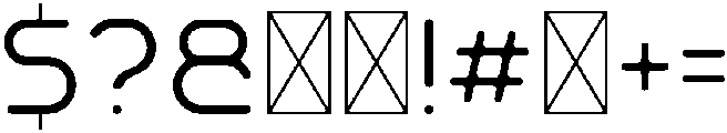 Moderna Regular otf (400) Font OTHER CHARS