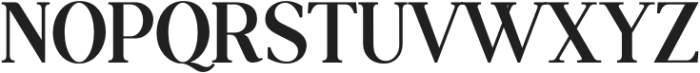 Moderna Serif Bold otf (700) Font UPPERCASE