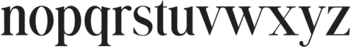 Moderna Serif Regular otf (400) Font LOWERCASE