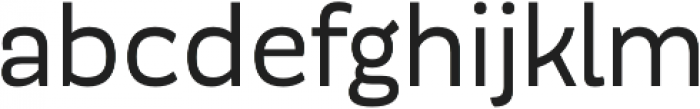 Modernica Regular otf (400) Font LOWERCASE