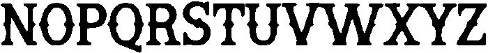 Modernized Regular otf (400) Font UPPERCASE