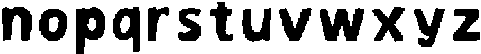 Modernstyle_filled Regular otf (400) Font LOWERCASE