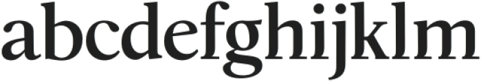 Modest Medium otf (500) Font LOWERCASE