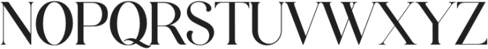 ModestSteady Regular otf (400) Font UPPERCASE