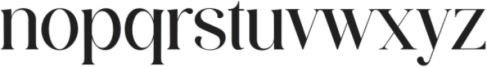 ModestSteady Regular otf (400) Font LOWERCASE