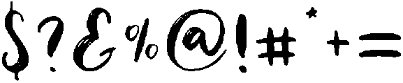 Modesty otf (400) Font OTHER CHARS