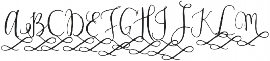 ModestyAlt2 otf (400) Font UPPERCASE