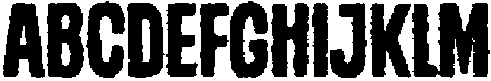 Modeva Angular otf (400) Font UPPERCASE