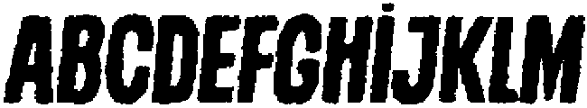 Modeva Eroded Italic otf (400) FONT